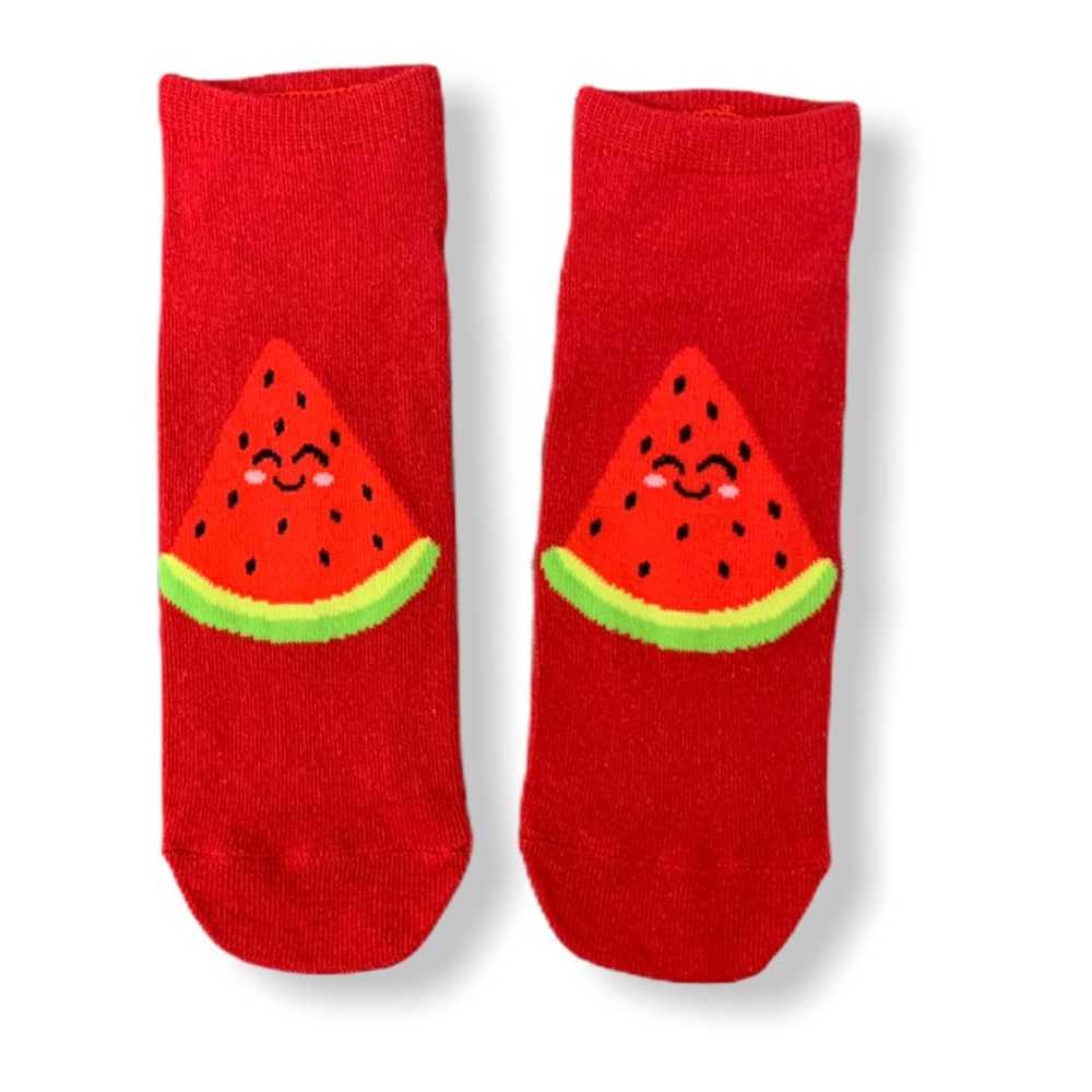 ❣️3/$15❣️ "HAPPY WATERMELON" Ankle Socks